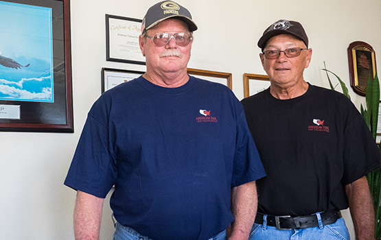 Founders Jerry Taylor & Dennis Hobson